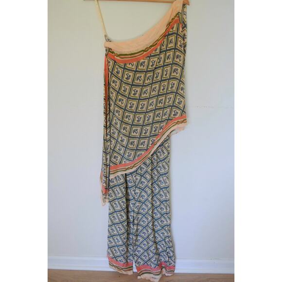 Farm Rio Mushroom Scarf Jumpsuit Medium Patterned Size M - Picture 7 of 8